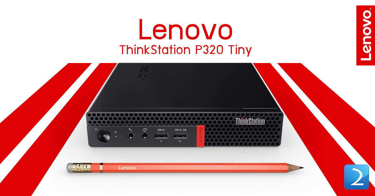 Station De Travail Lenovo ThinkStation P320 Tiny I7 7e Gén + écran - 24Go RAM